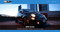 Desktop Screenshot of 500crew.com